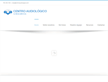 Tablet Screenshot of centroaudiologico.com